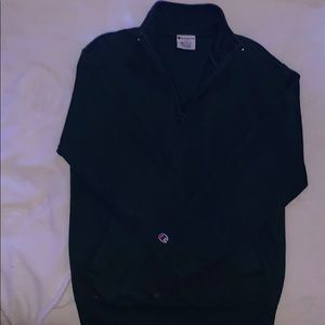 Dark Green Champion Turtle Neck Sweater